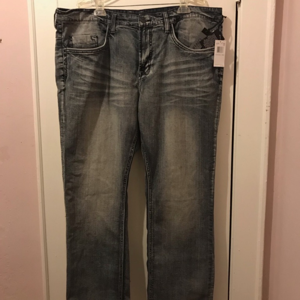 Buffalo by David Bitton Heavily Sanded Jeans